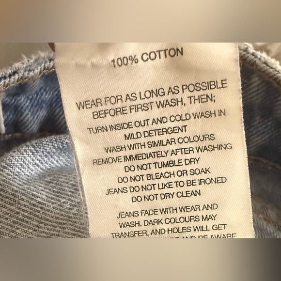 ROLLA'S Dusters High Rise Slim Jeans Blue Size 26 - Picture 10 of 14